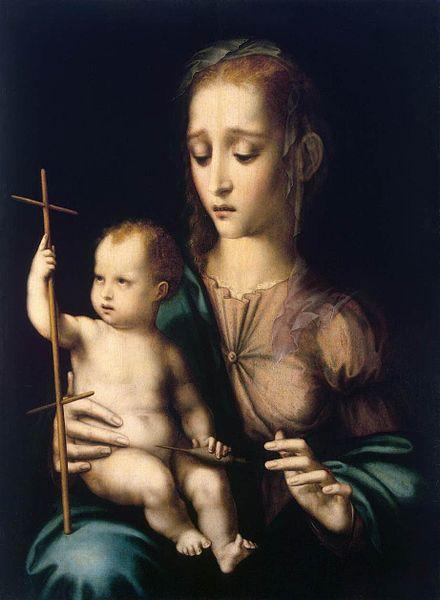 MORALES, Luis de Madonna with the Child China oil painting art